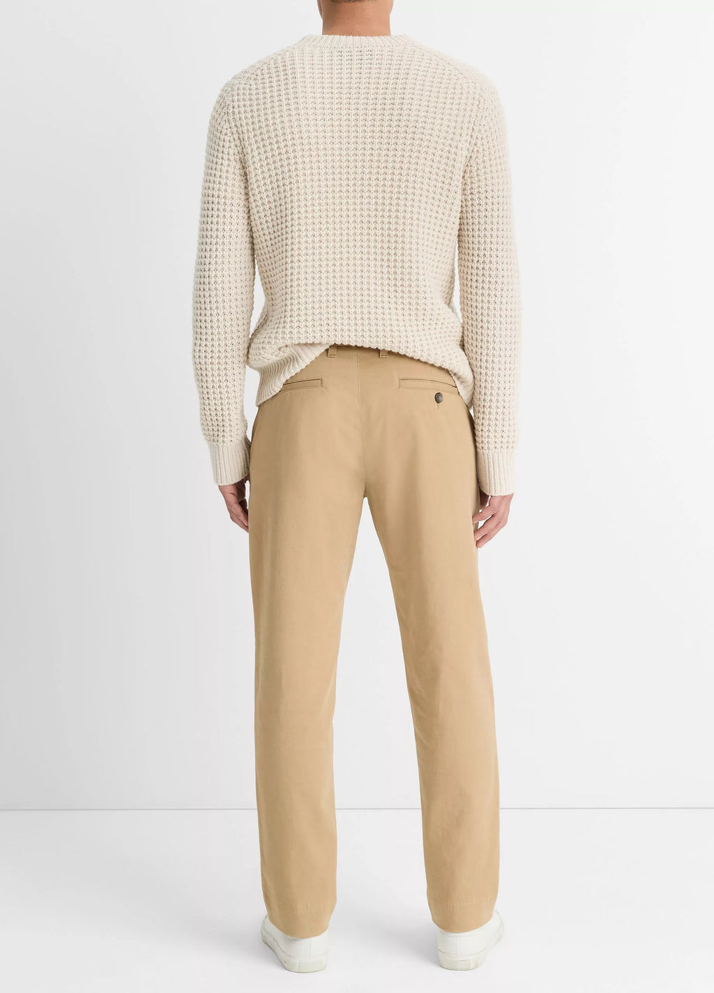 Vince Owen Athletic Stretch-Cotton Pant - British Khaki