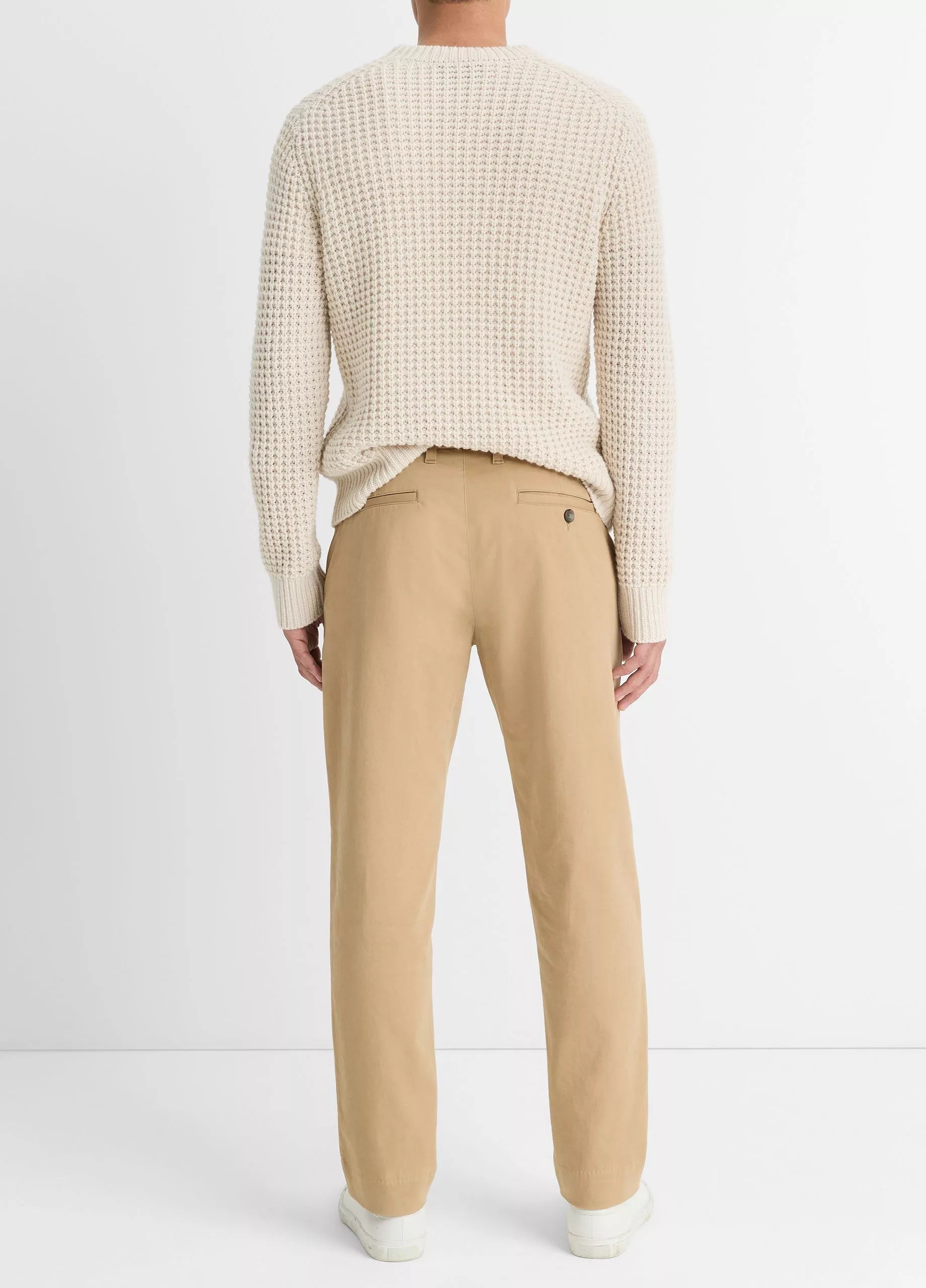 Vince Owen Athletic Stretch-Cotton Pant - British Khaki