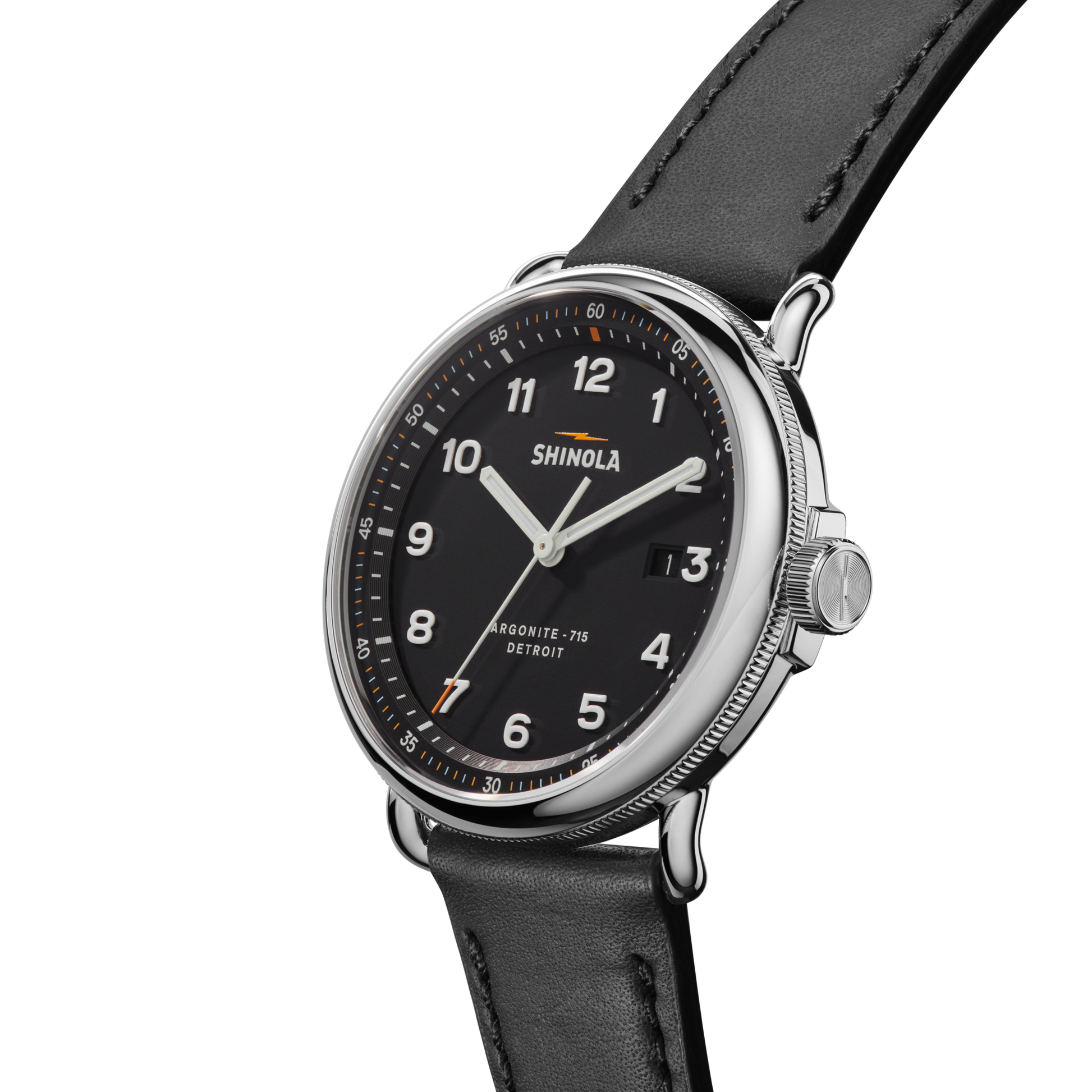Shinola Canfield C56 Watch - Black