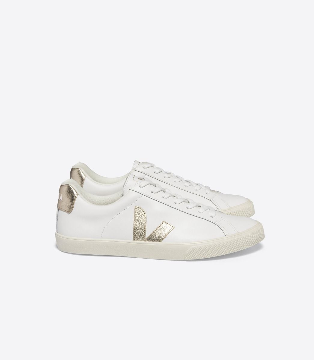 Veja Esplar Leather White Platine