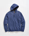 Billy Reid Rib Hoodie Pullover - Denim Blue