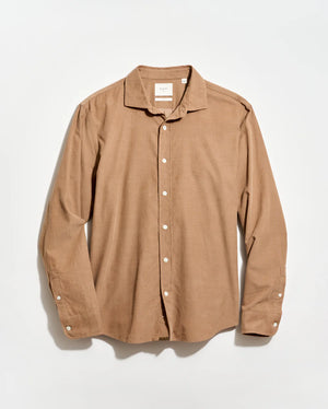 Billy Reid Corduroy Cedar Shirt - Light Brown