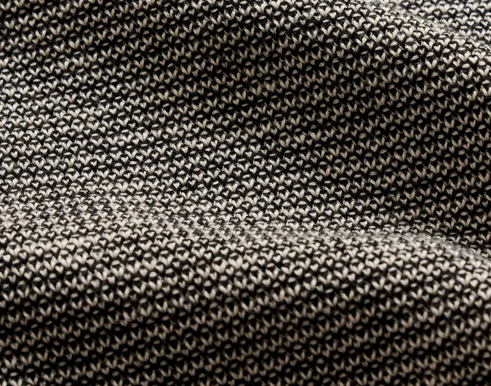 Billy Reid Tuck Stripe Crew- Black