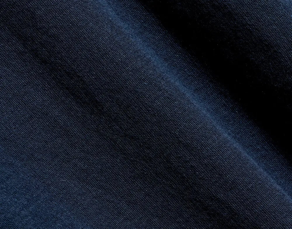 Billy Reid Raglan Crew- Carbon Blue