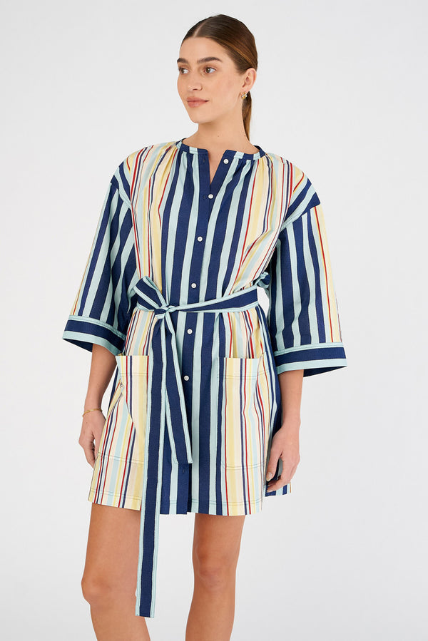 Oroton Boathouse Stripe Dress