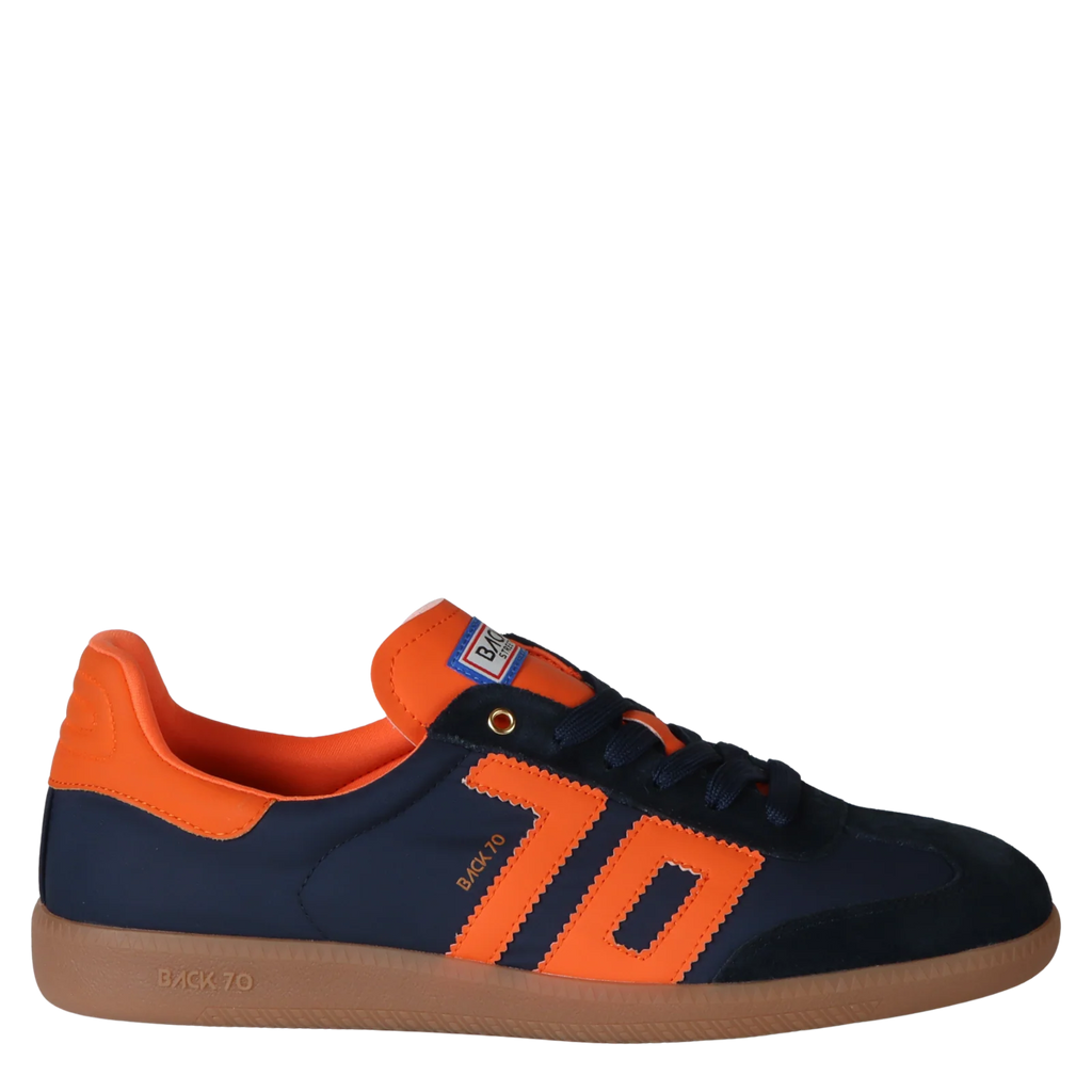 Back 70 GhostT 600 in Navy Orange Sneakers