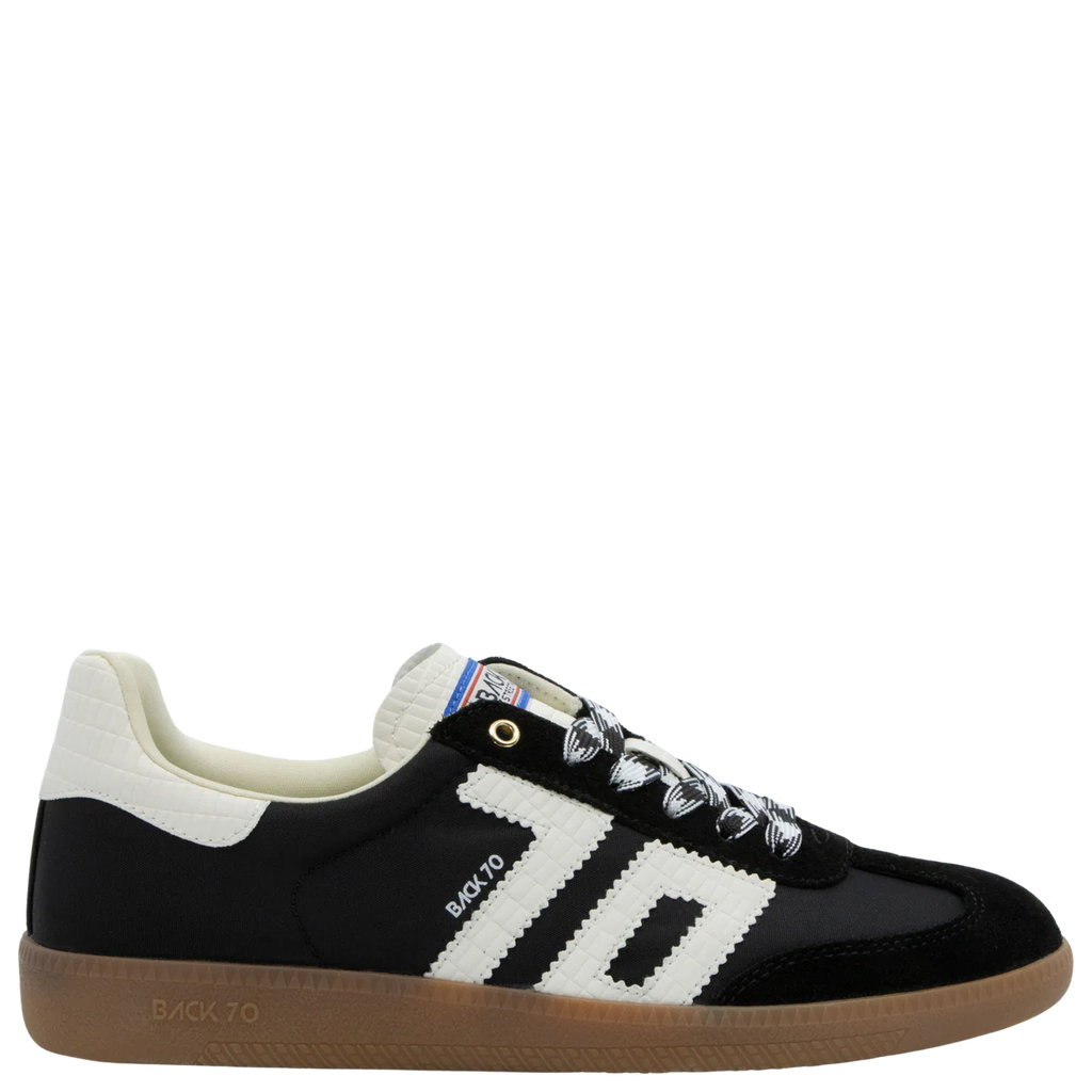Back 70 Ghost in Black Sneakers