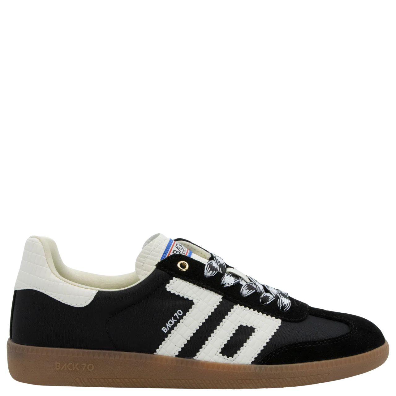 Back 70 Ghost in Black Sneakers