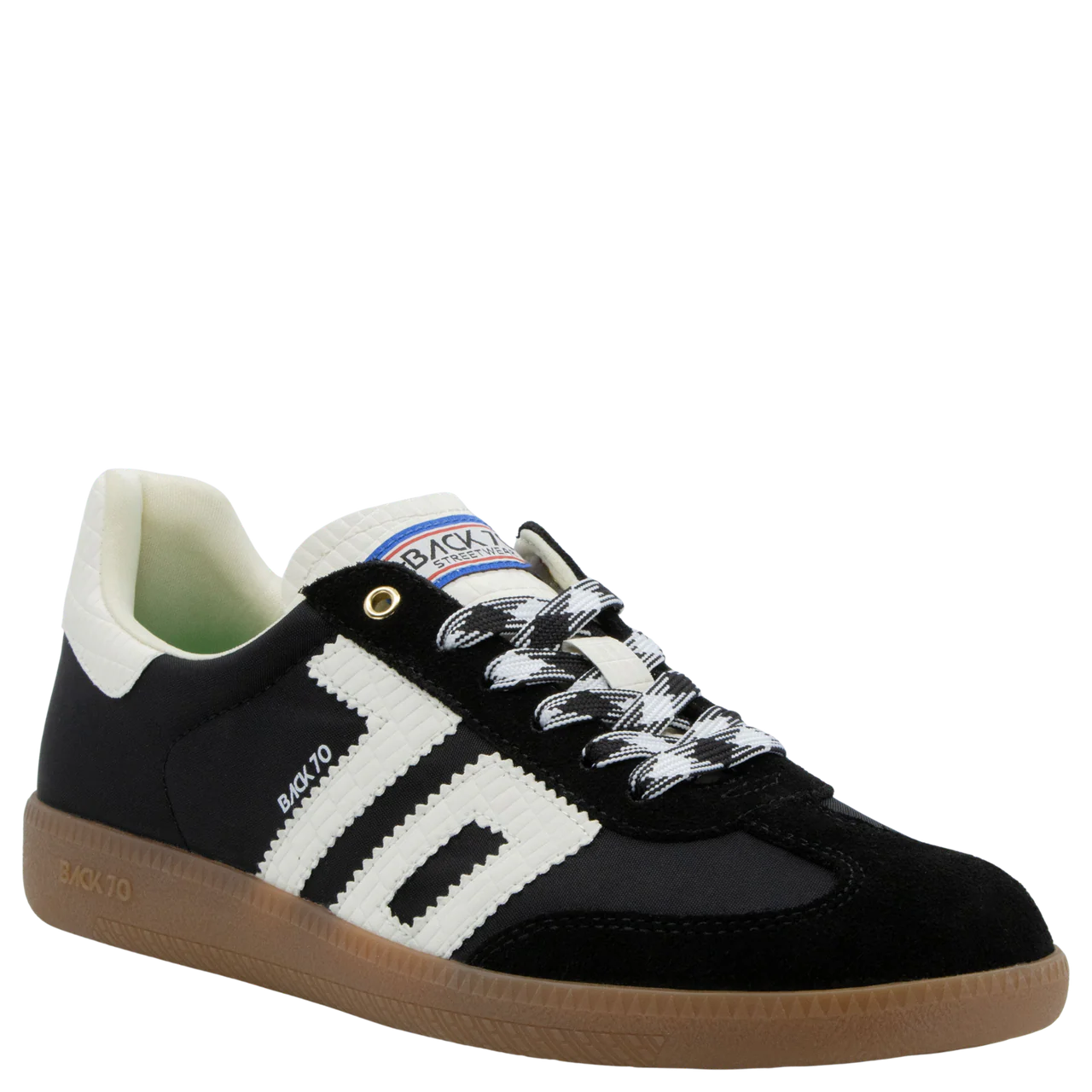 Back 70 Ghost in Black Sneakers