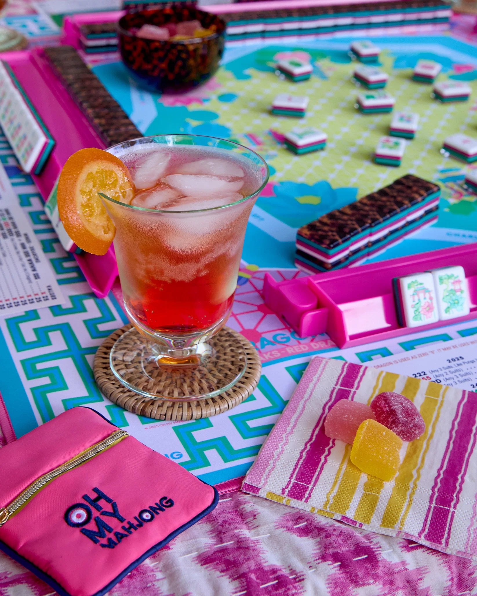 Oh My Mahjong Glow Wild Tile Set