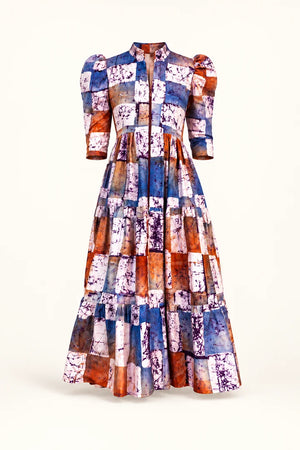 Busayo Ife Block Print Dress