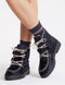 Penelope Chilvers Incredible Pony Shearling-Lined Boot - Ink