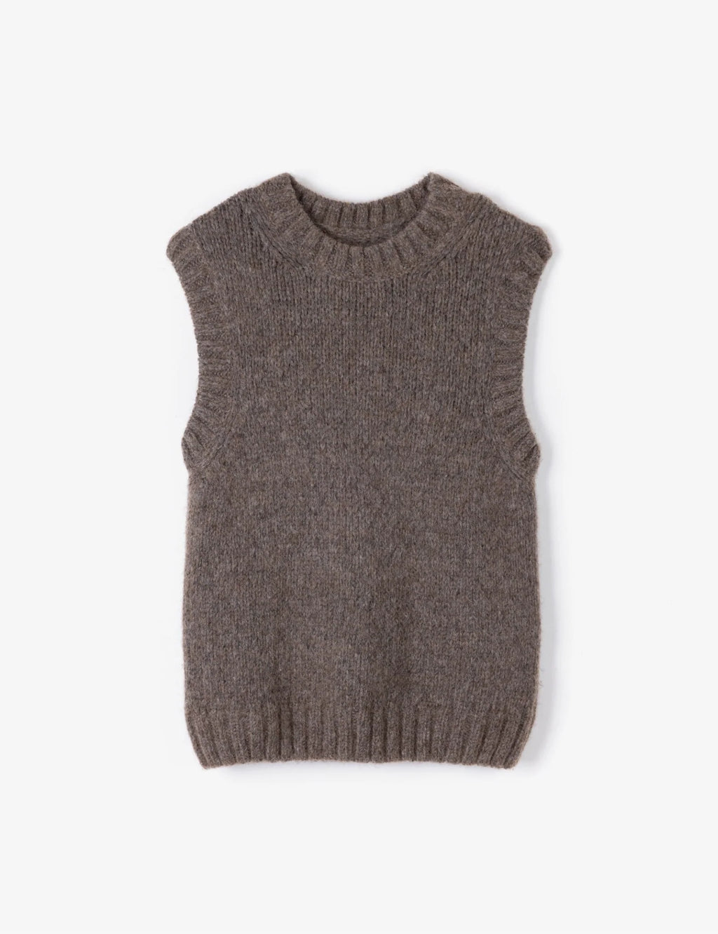 Penelope Chilvers Knitted Tank - Taupe