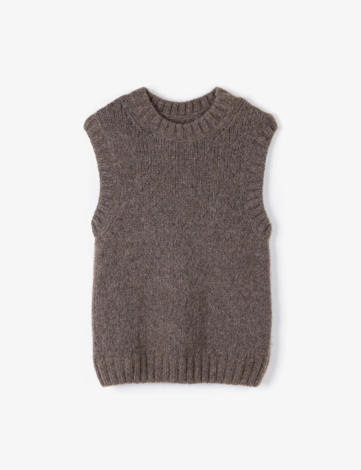 Penelope Chilvers Knitted Tank - Taupe