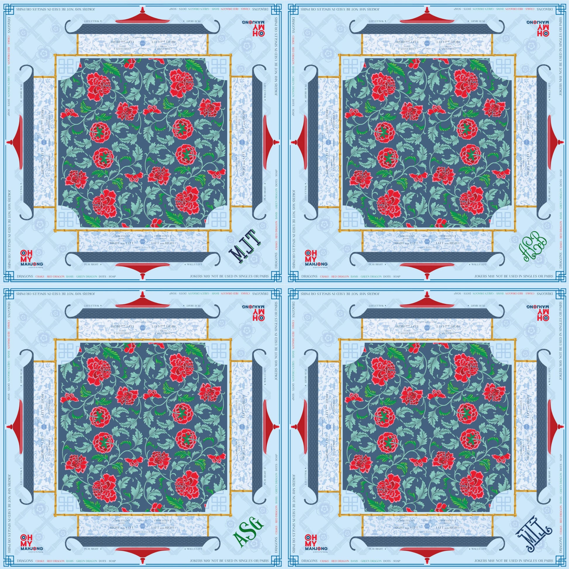 Oh My Mahjong Liberty Mat