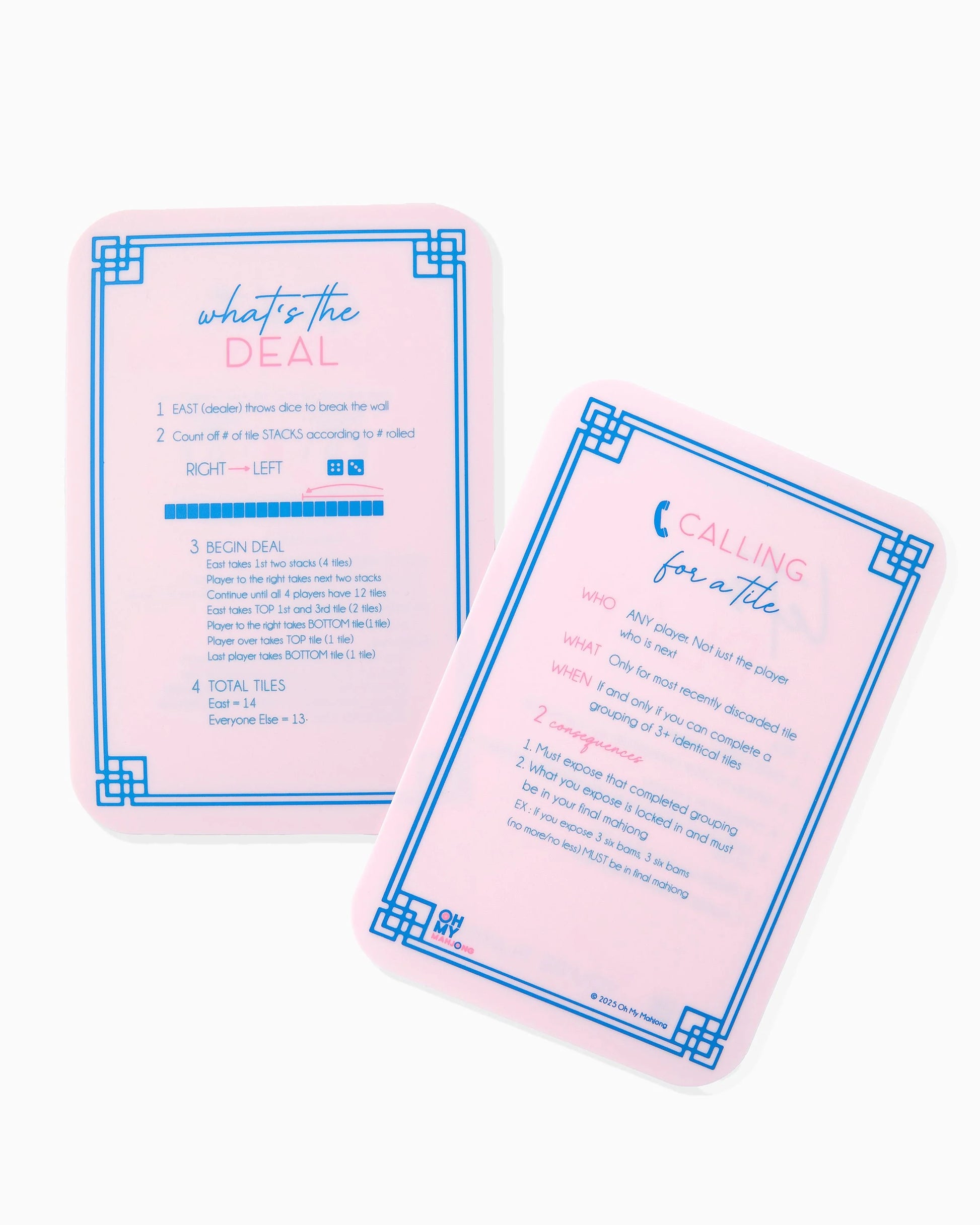 Oh My Mahjong Light Pink Shuffler