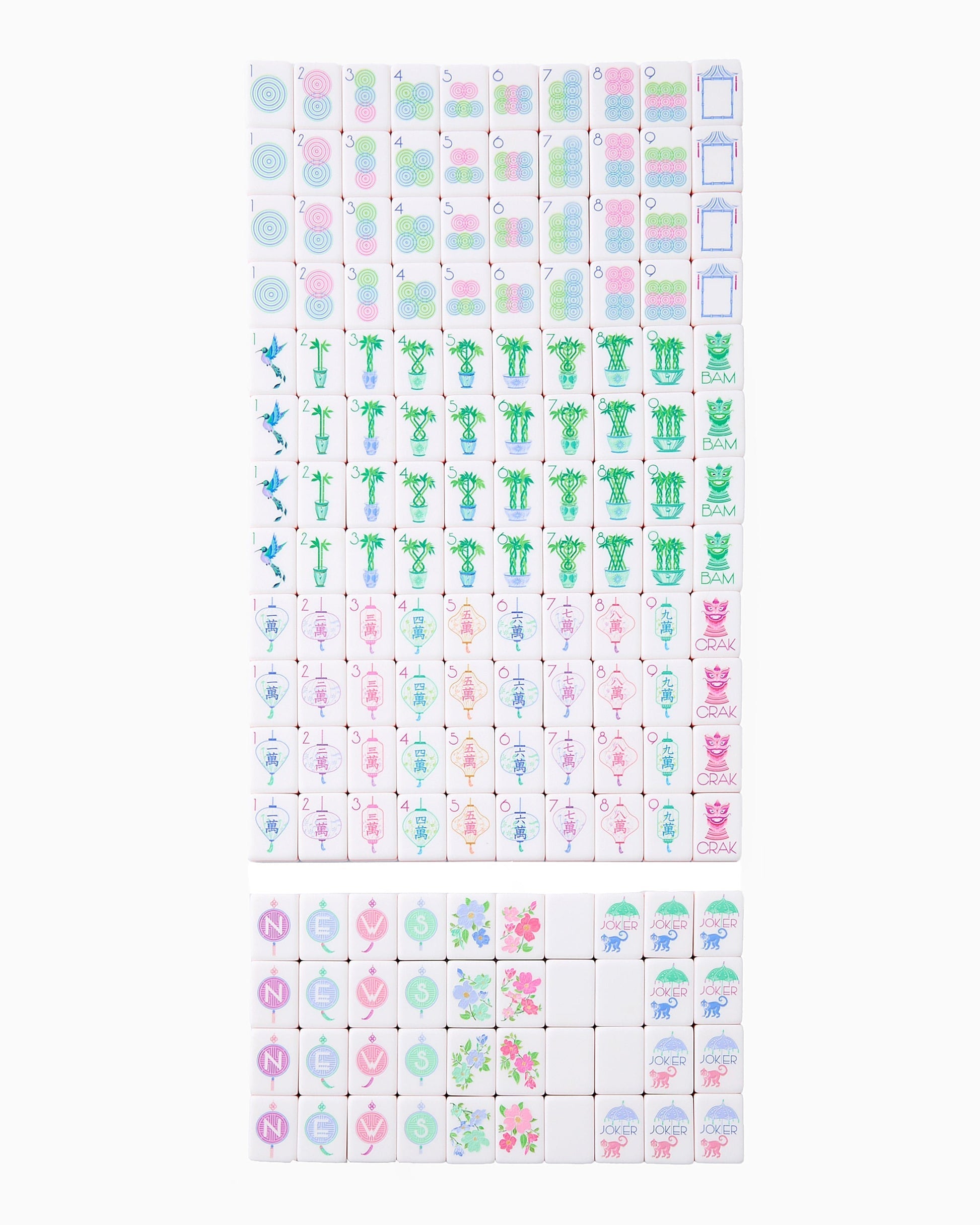 Oh My Mahjong Luminaire Tiles