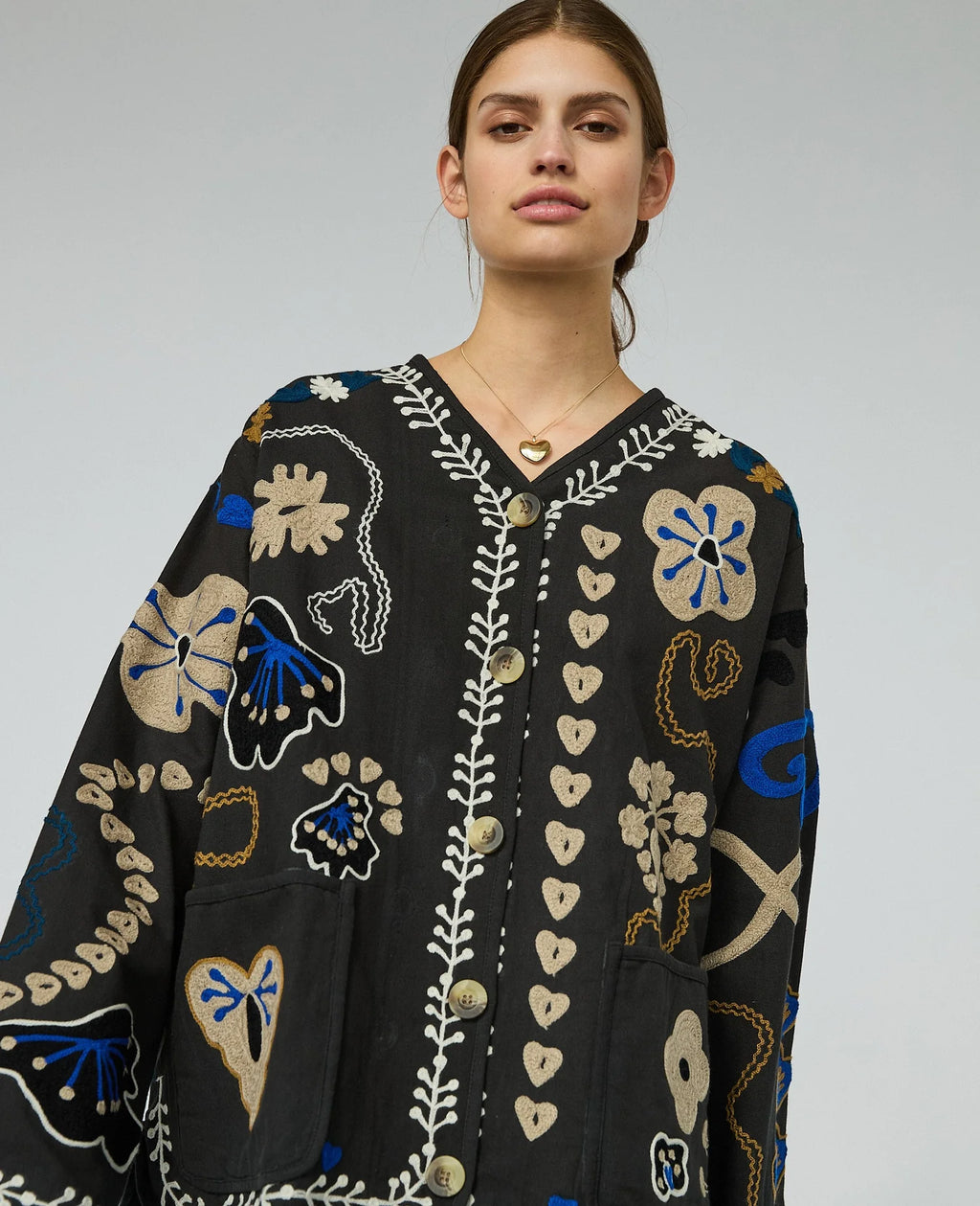 Sissel Edelbo - Suzani Embroidery Maggie Jacket