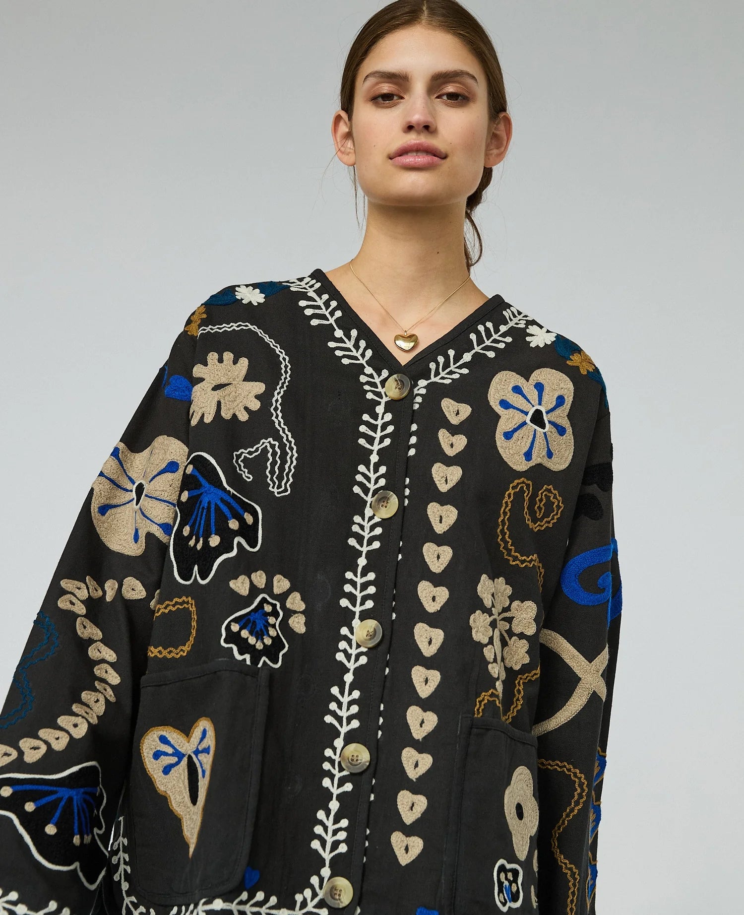 Sissel Edelbo - Suzani Embroidery Maggie Jacket
