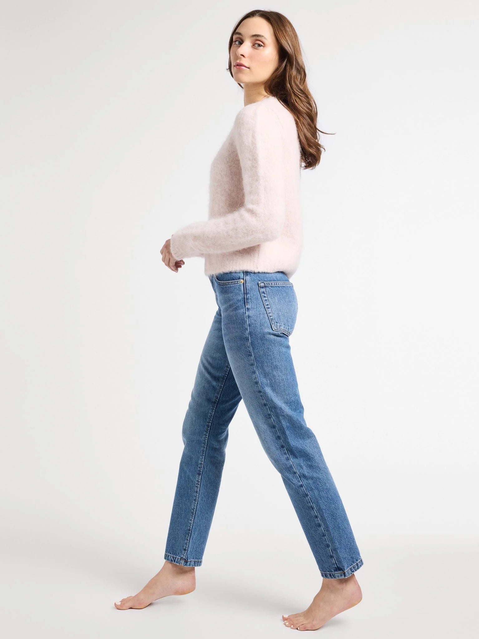 Mille Aline Pullover - Rosewater