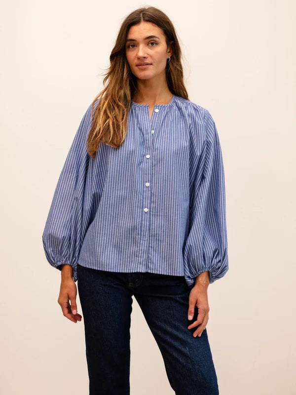 Mille Cecily Top - Harbor Stripe
