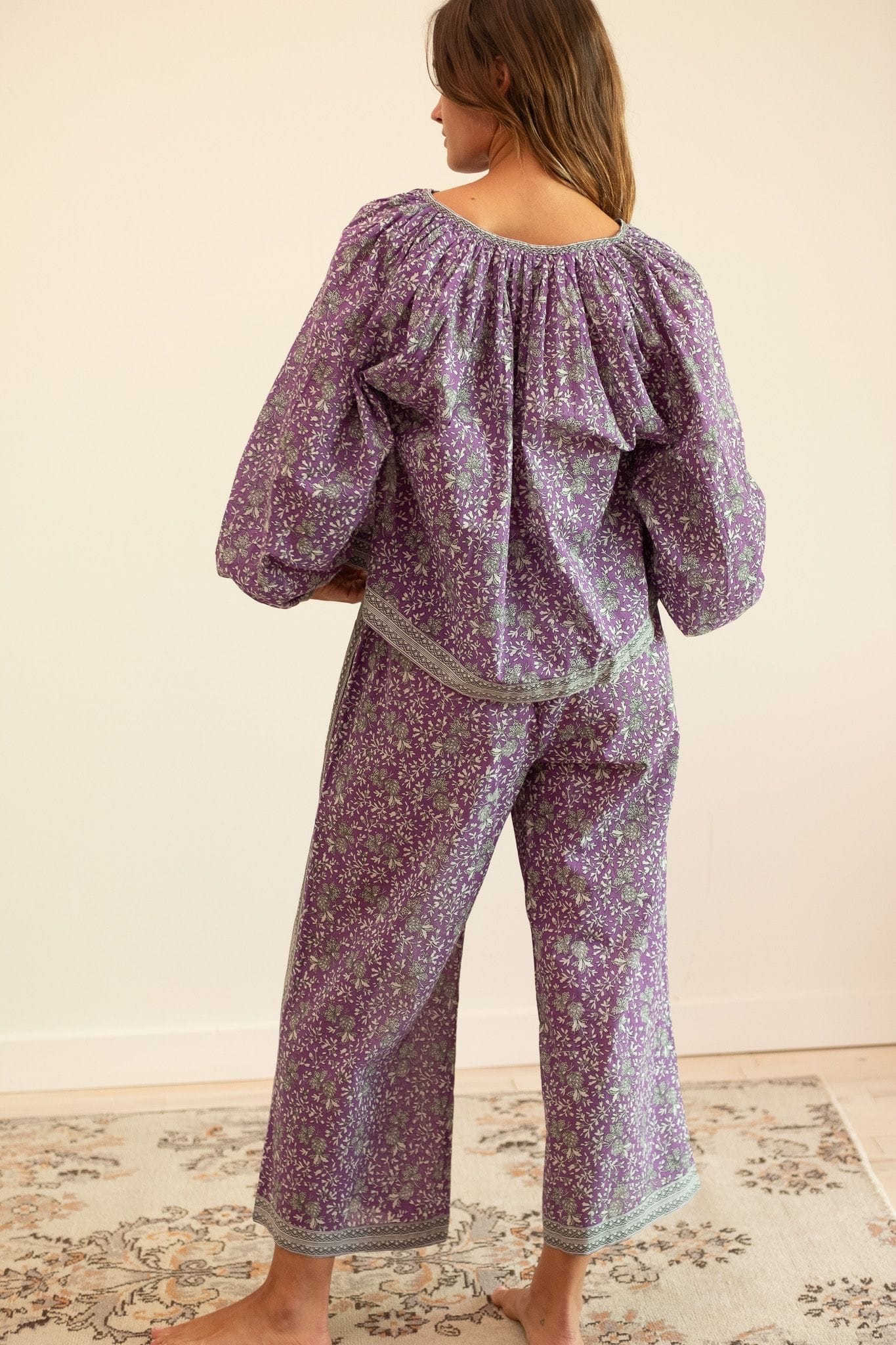 Mille Elodie Top in Provence Floral