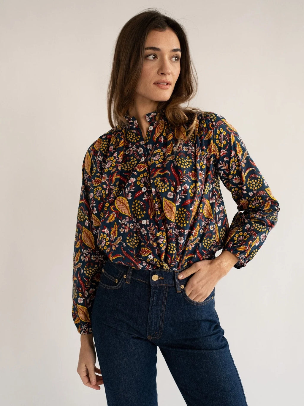 Mille Francesca Top -  Star Floral