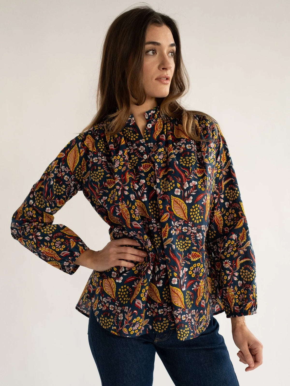 Mille Francesca Top -  Star Floral