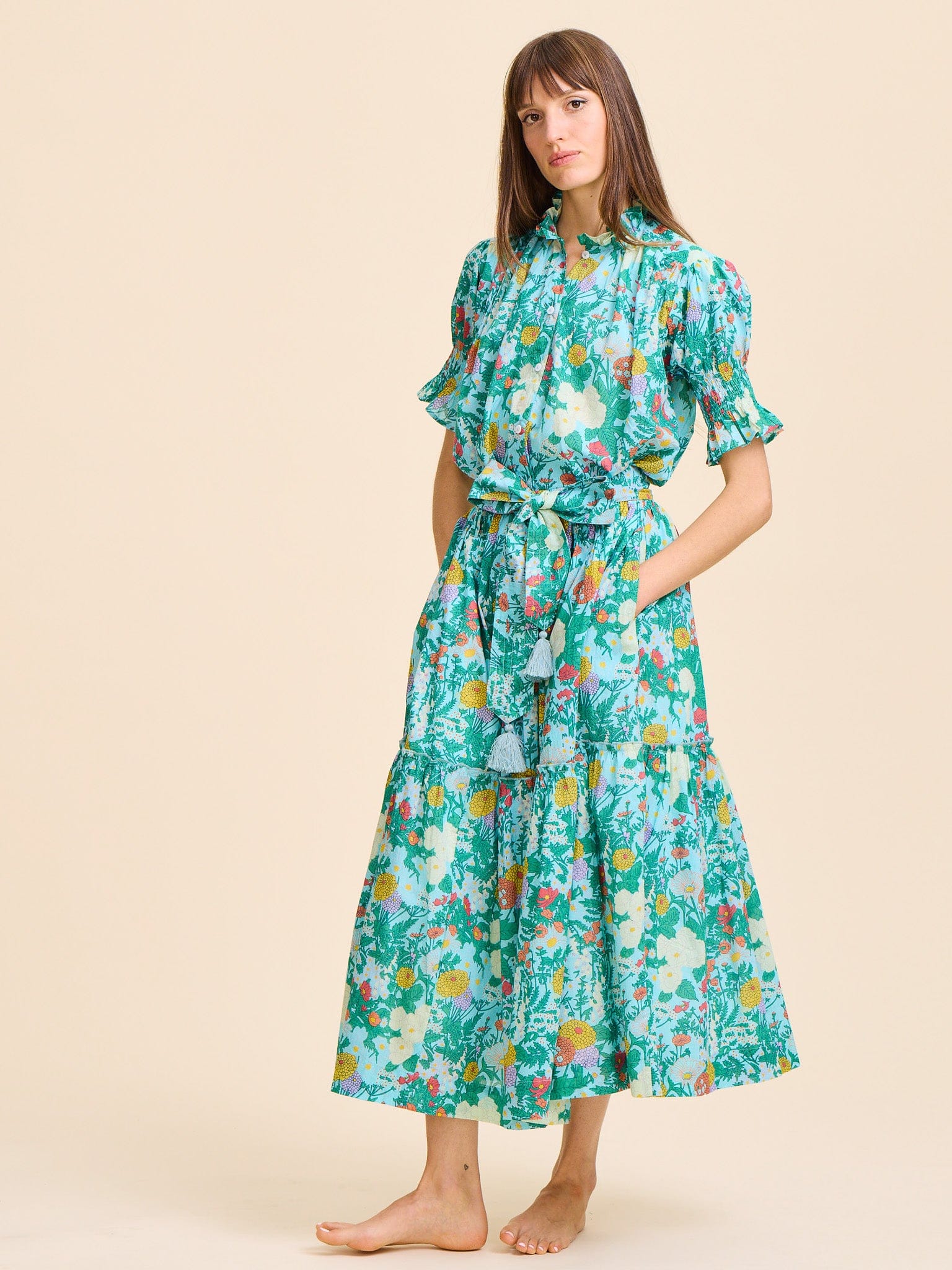 Mille Françoise Skirt - Swedish Garden