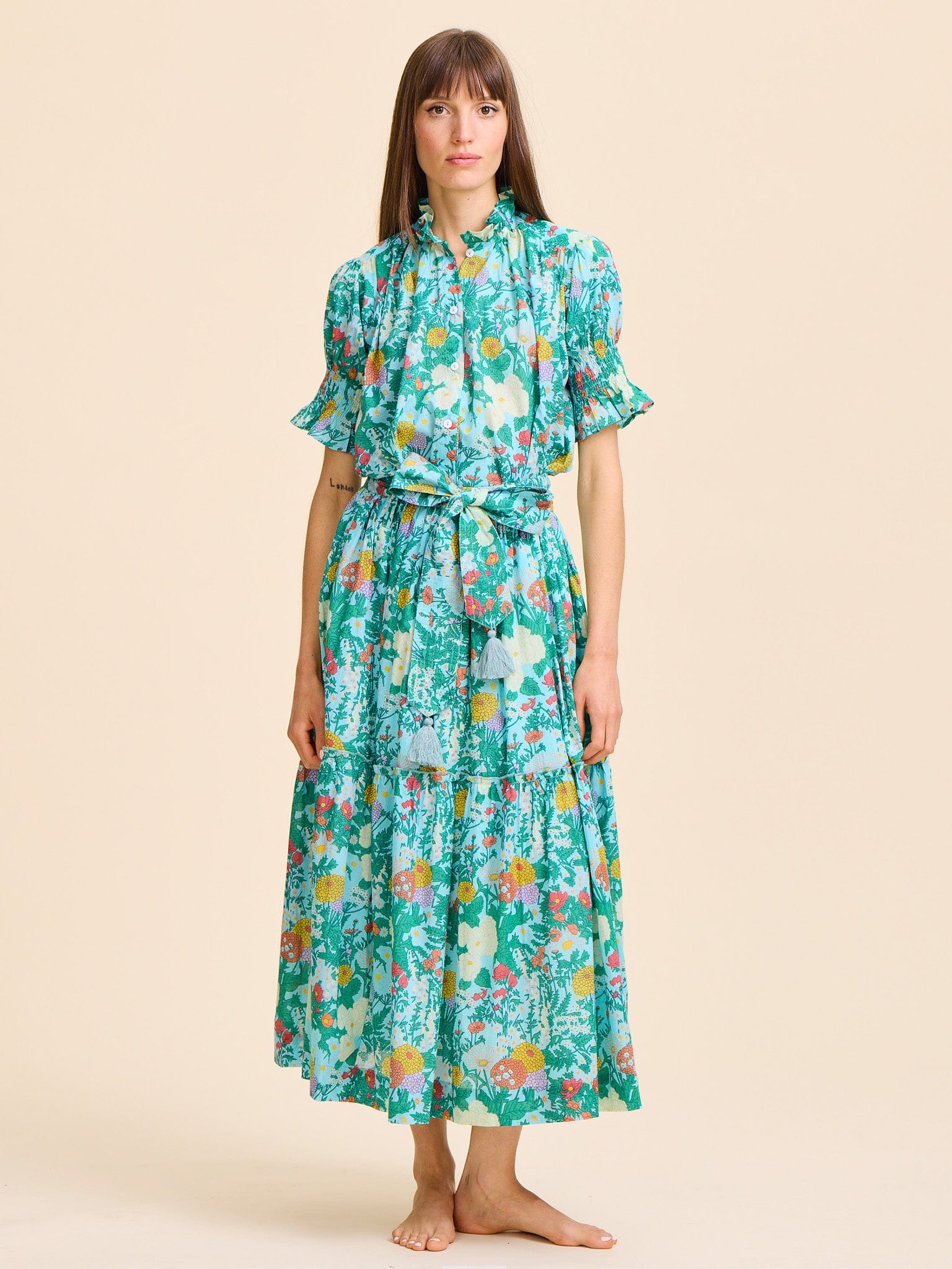 Mille Françoise Skirt - Swedish Garden