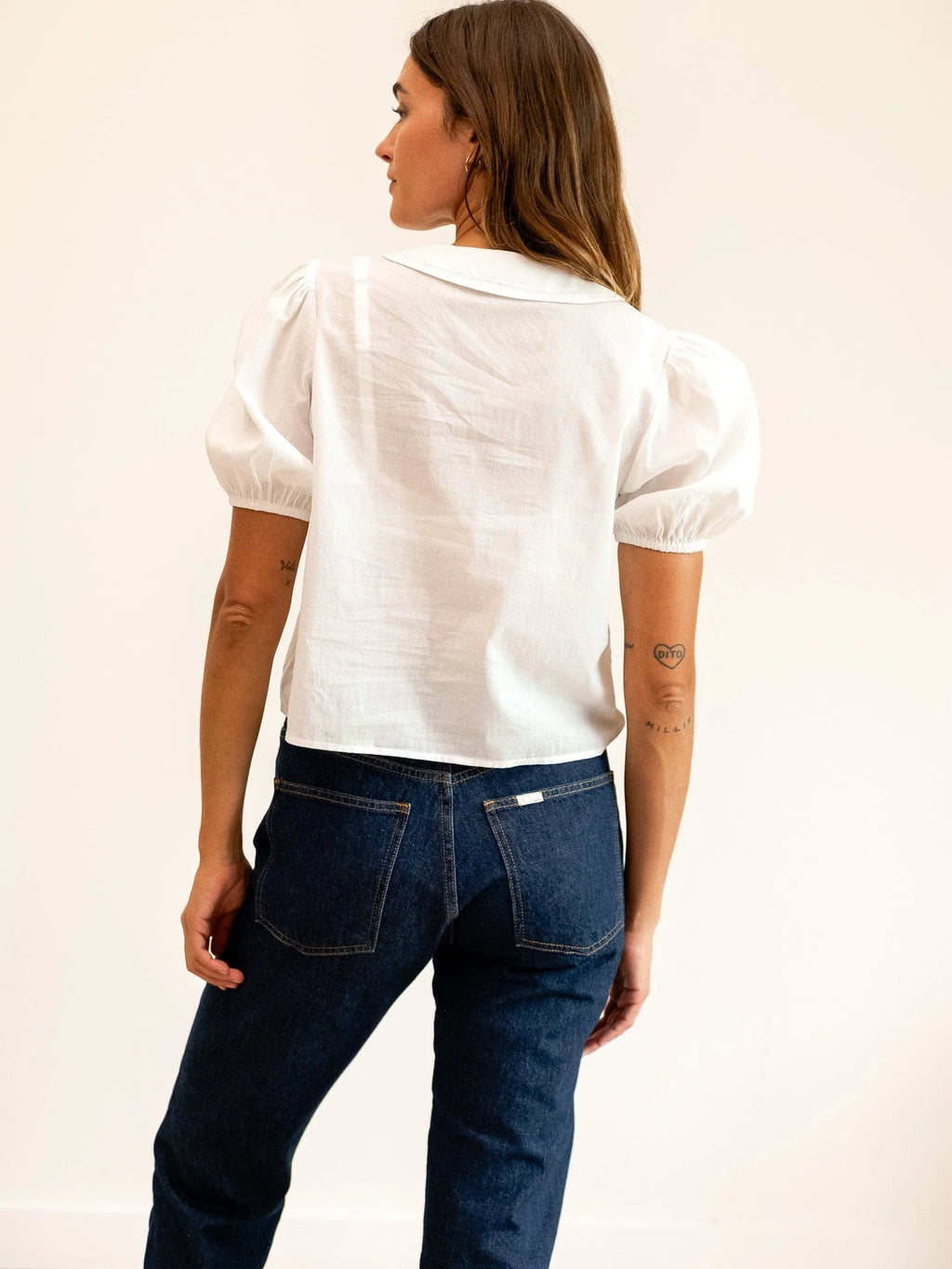 Mille Harriet Top in White