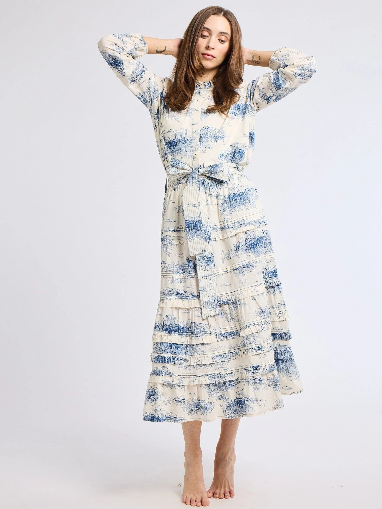 Mille Kasia Skirt in Western Toile