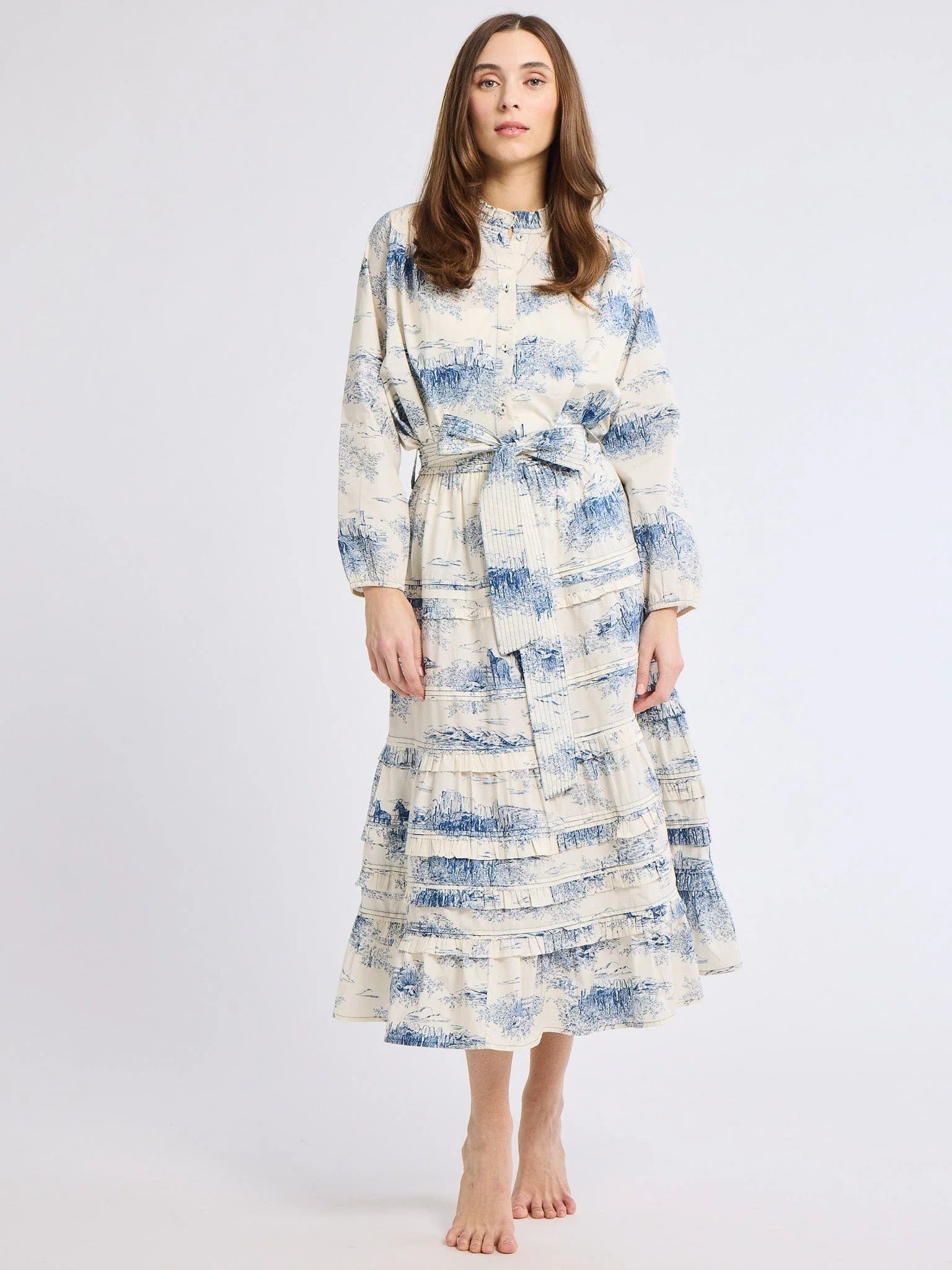 Mille Kasia Skirt in Western Toile