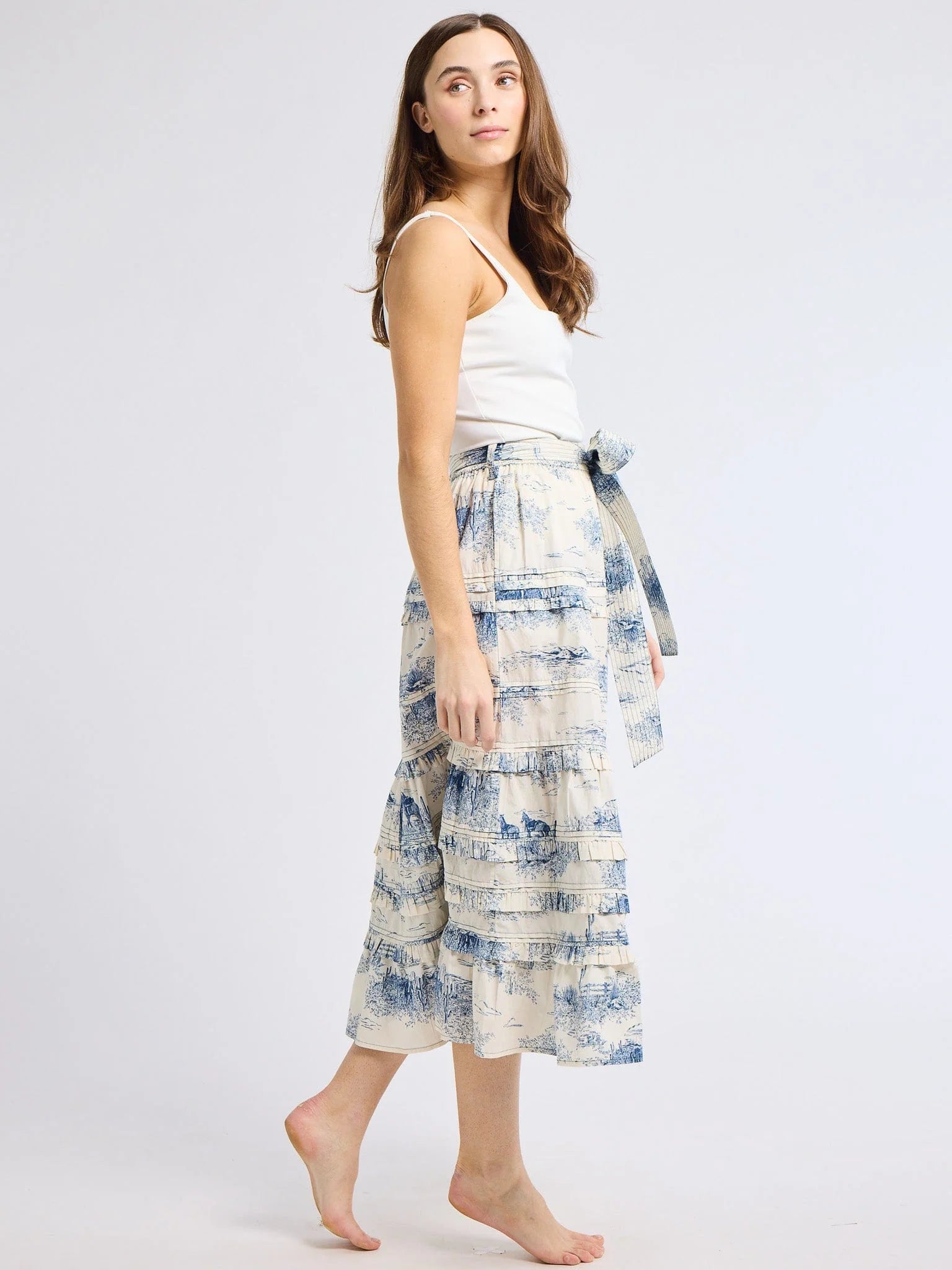 Mille Kasia Skirt in Western Toile