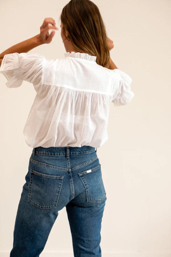 Mille Marnie Top- White
