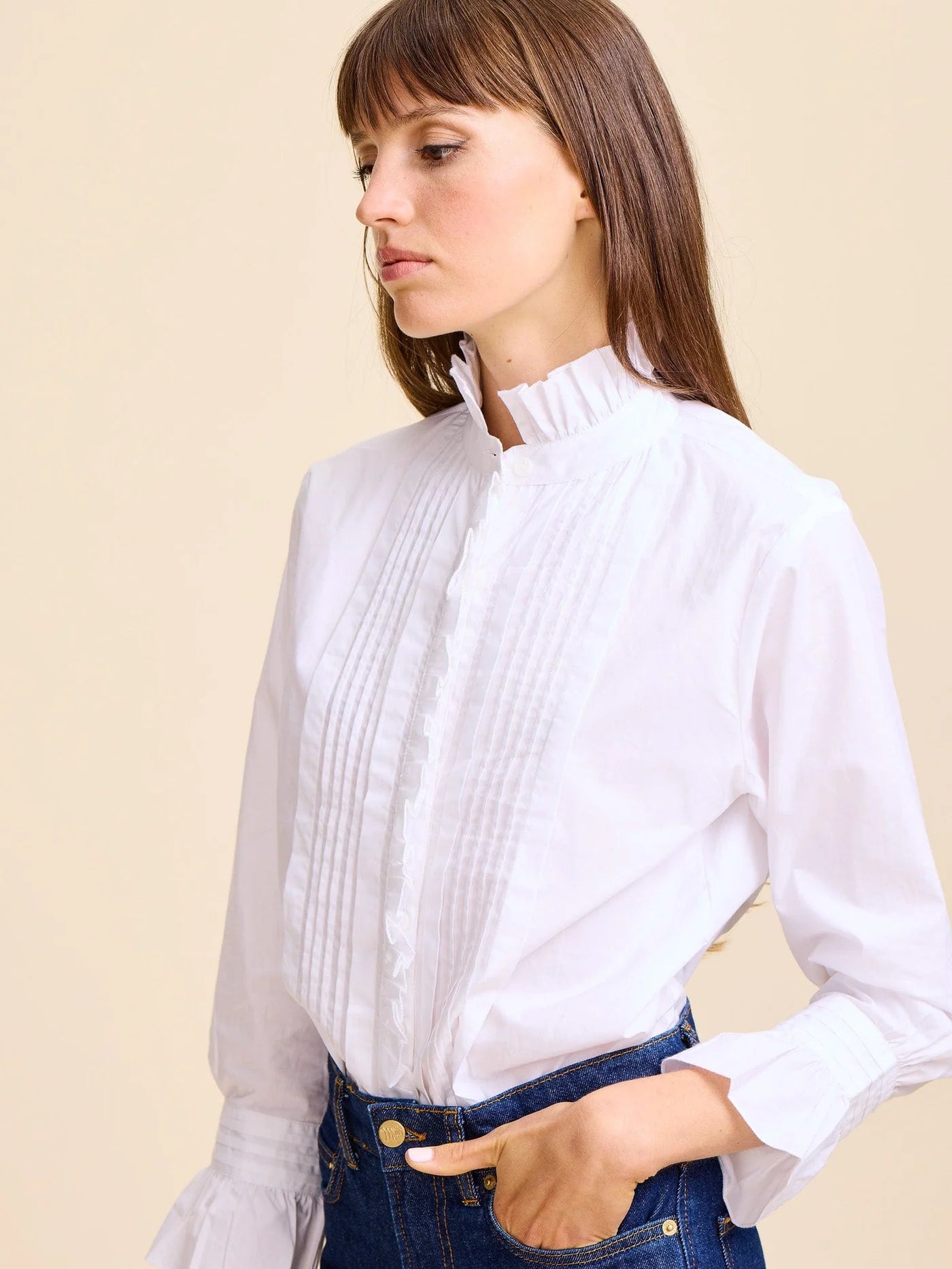 Mille Phoebe Top - White