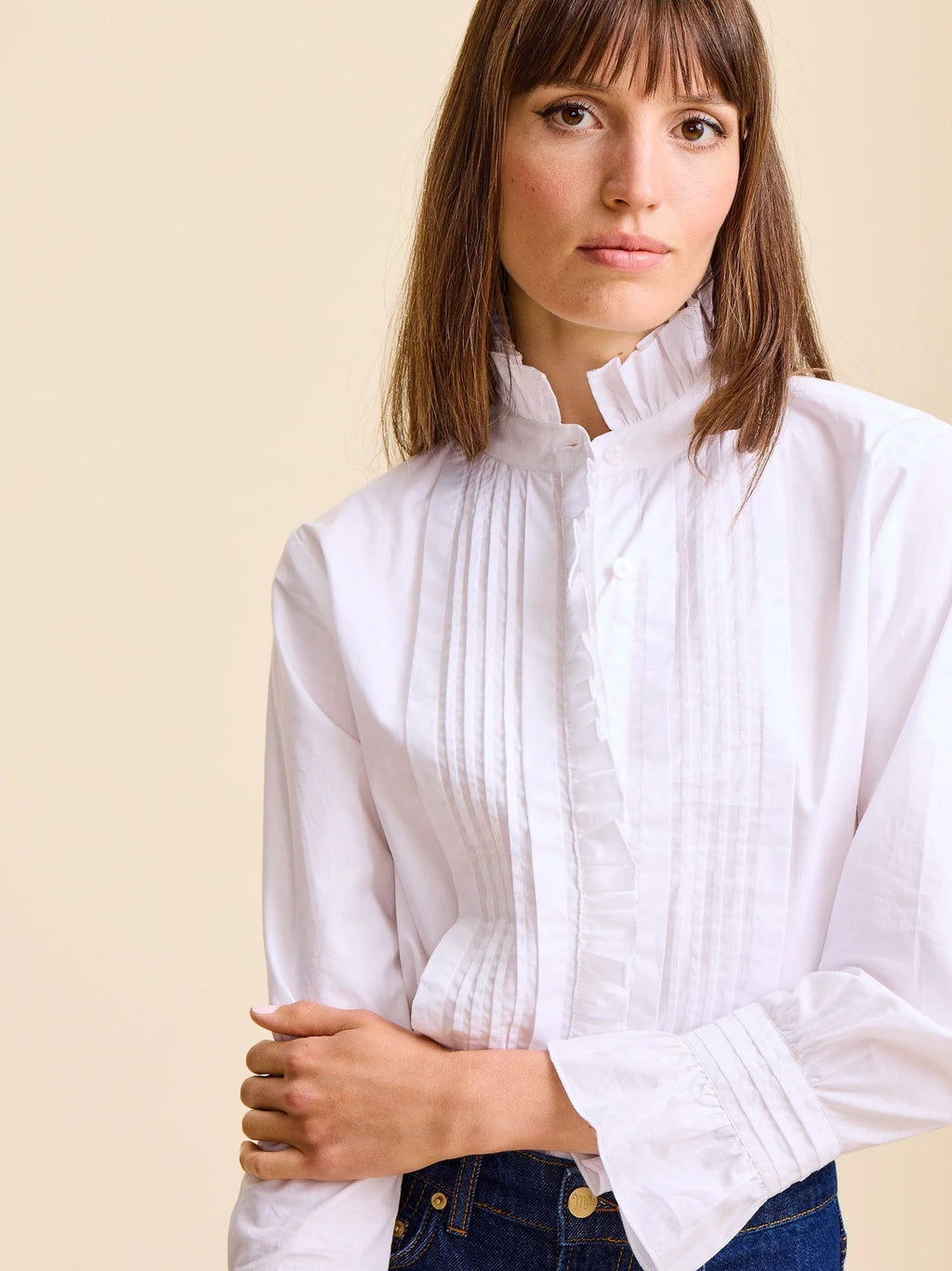 Mille Phoebe Top - White