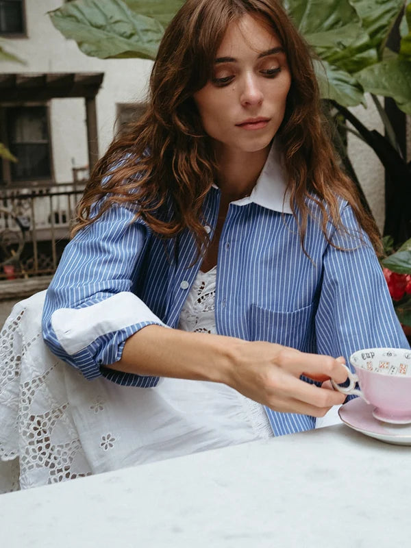 Mille Sofia Top - London Stripe