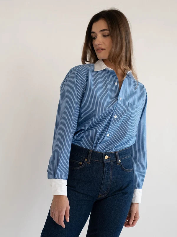 Mille Sofia Top - London Stripe