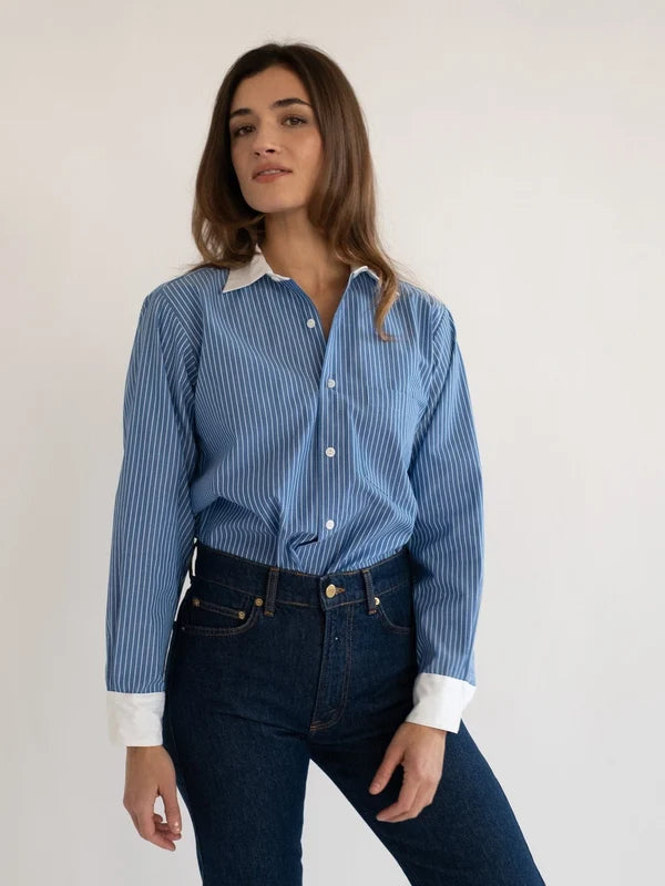 Mille Sofia Top - London Stripe