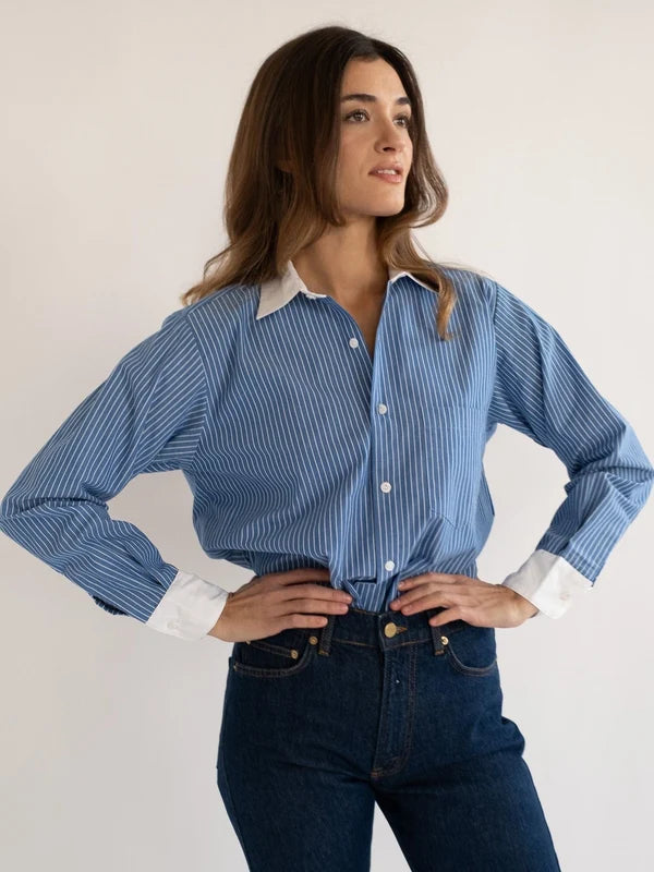 Mille Sofia Top - London Stripe
