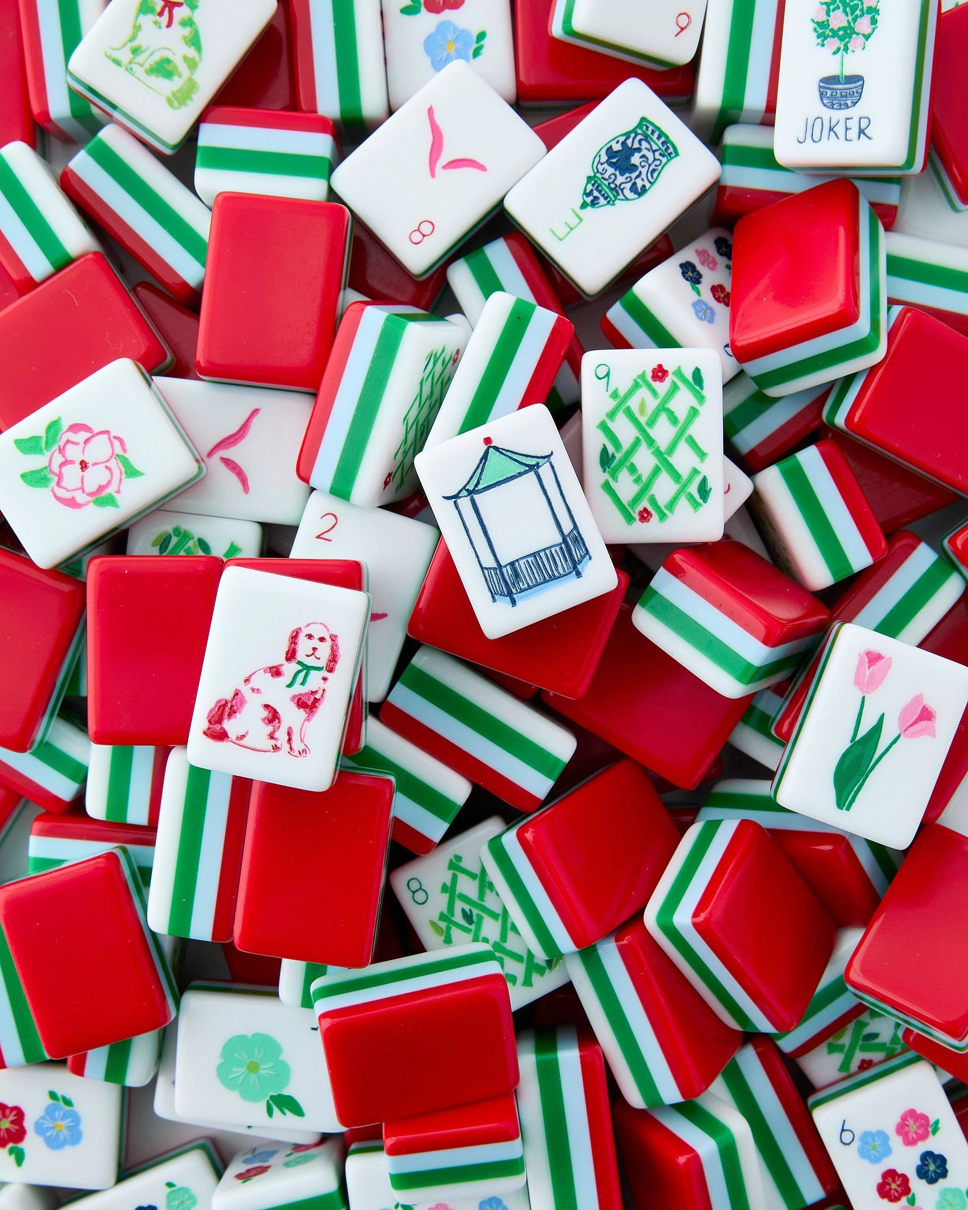 Oh My Mahjong Nantucket Mahjong Tiles