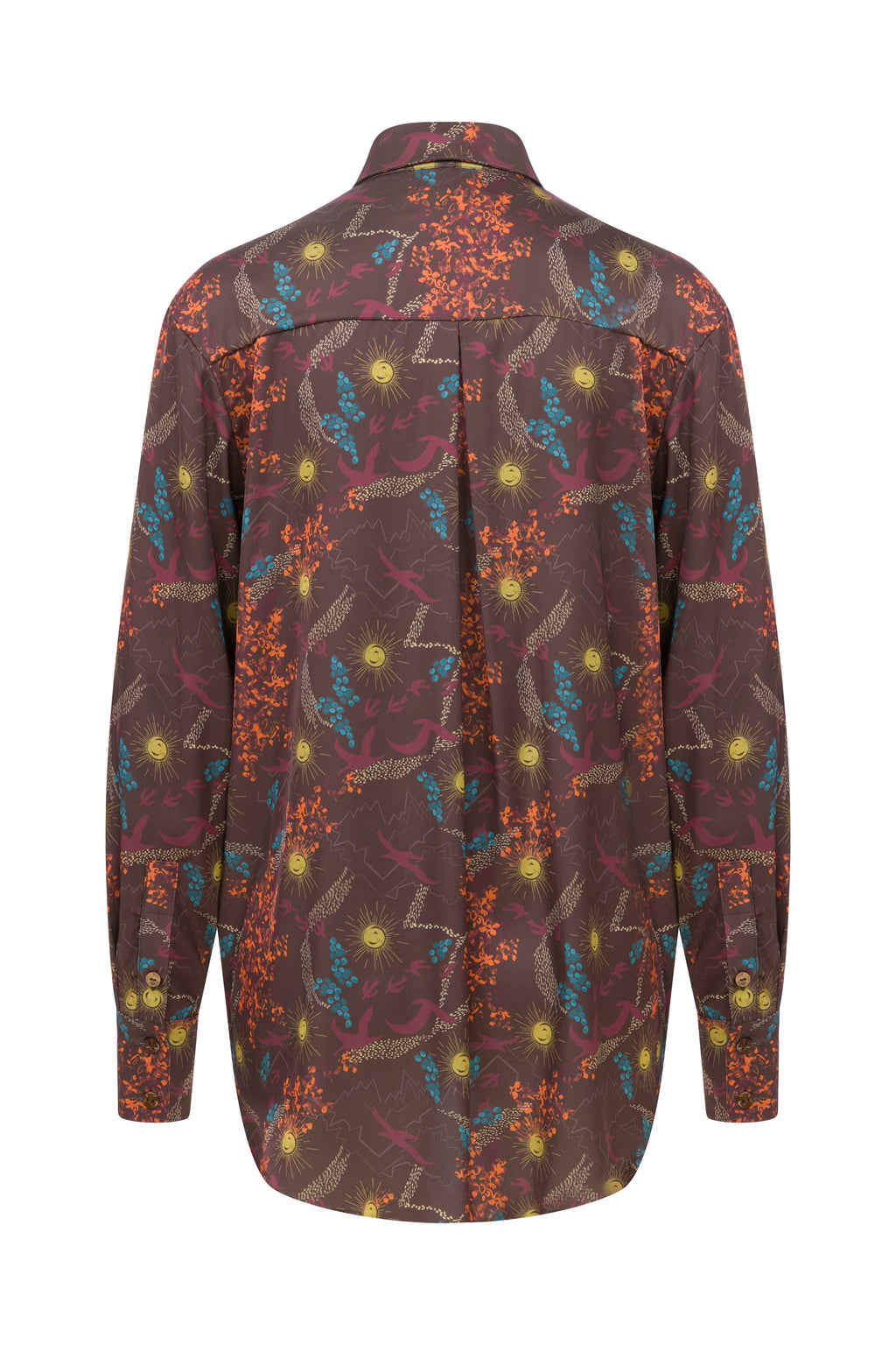 ANIM Nev Printed Long Sleeve Button Down