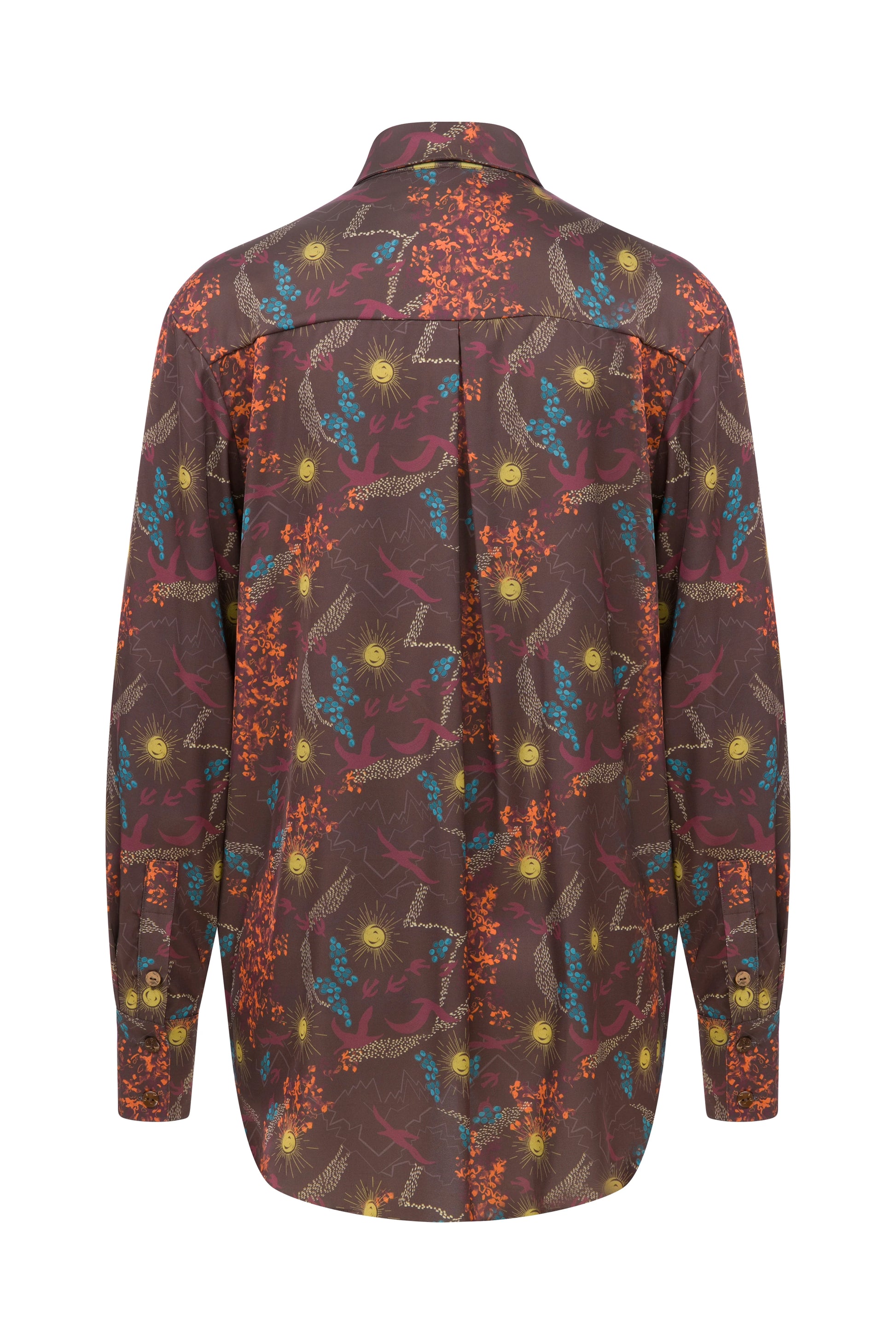 ANIM Nev Printed Long Sleeve Button Down