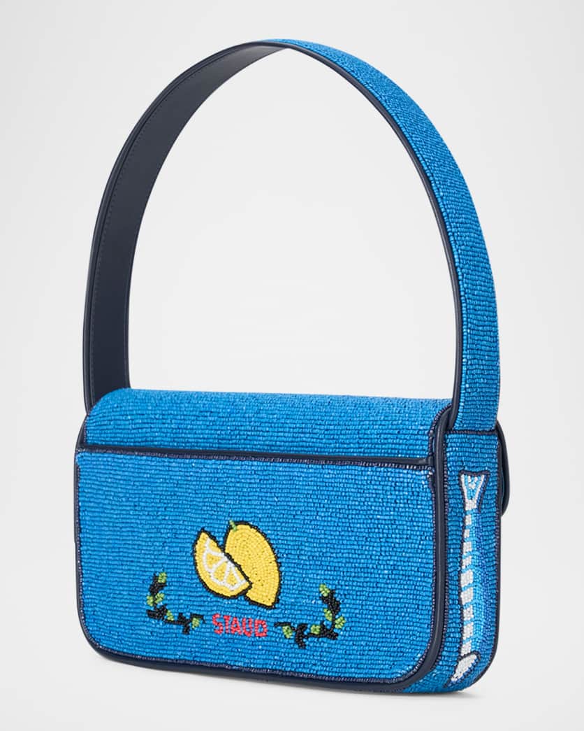 Staud Staudines Tommy Bag - Blue – Quattro Tizi