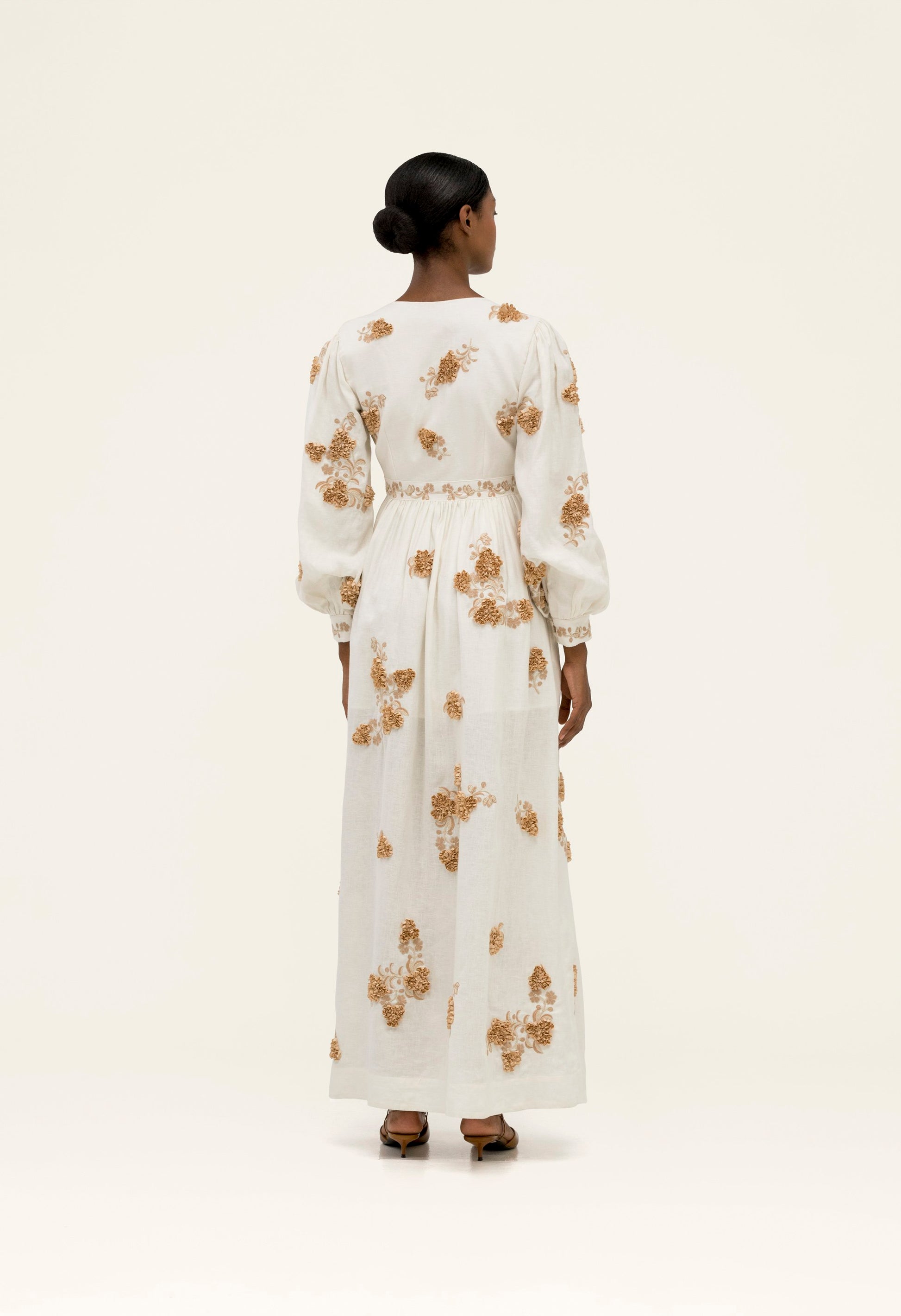 Agua by Agua Bendita Frambuesa Cordillera Maxi Dress - XS Agua by Agua Bendita Frambuesa Cordillera Maxi Dress - XS