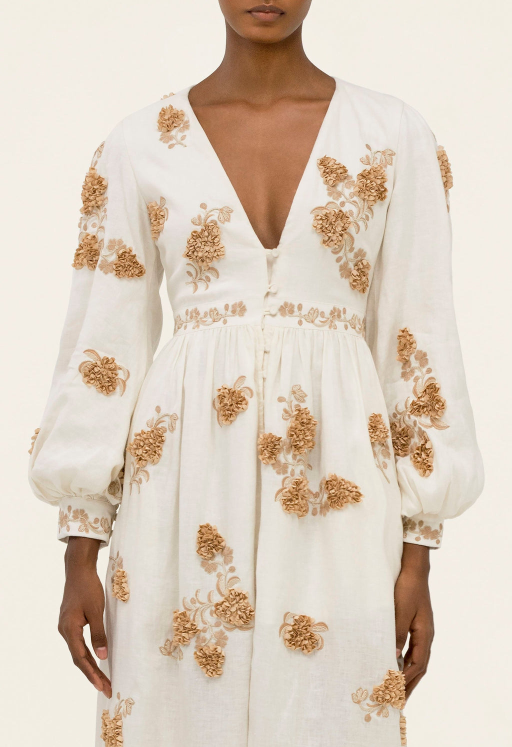 Agua by Agua Bendita Frambuesa Cordillera Maxi Dress