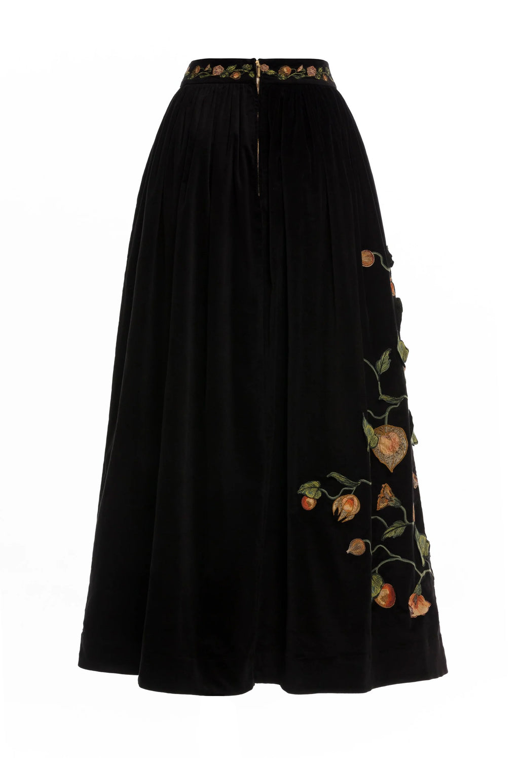 Agua by Agua Bendita Tangelo Uchuva Maxi Skirt