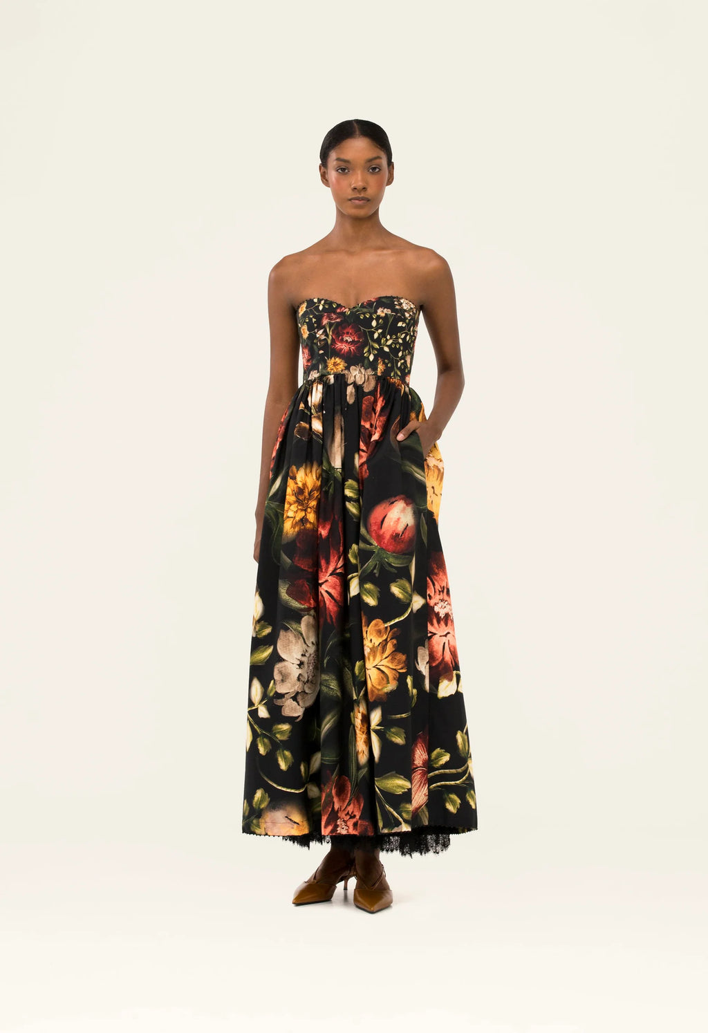 Agua by Agua Bendita Tonia Paramo Maxi Dress