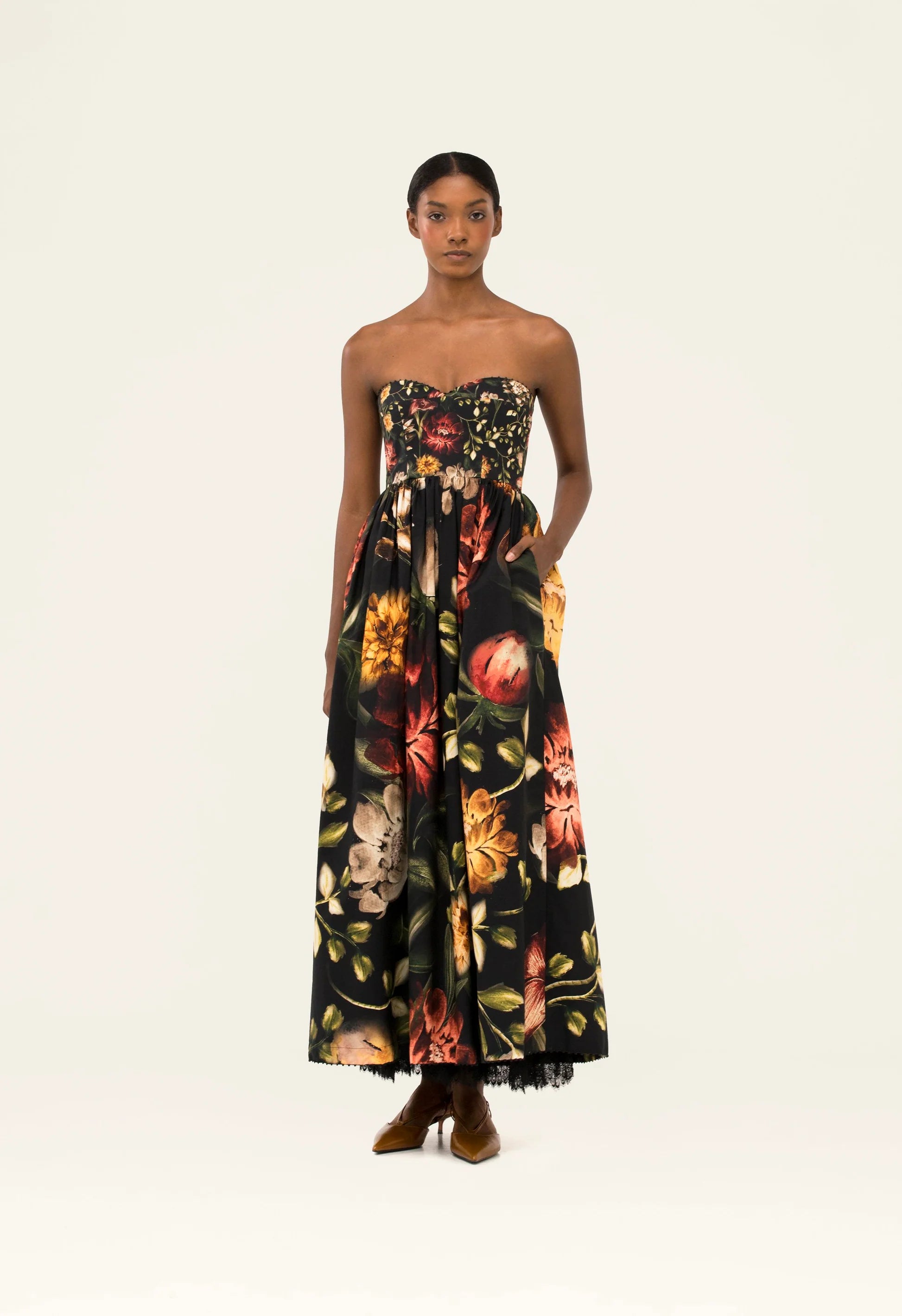 Agua by Agua Bendita Tonia Paramo Maxi Dress